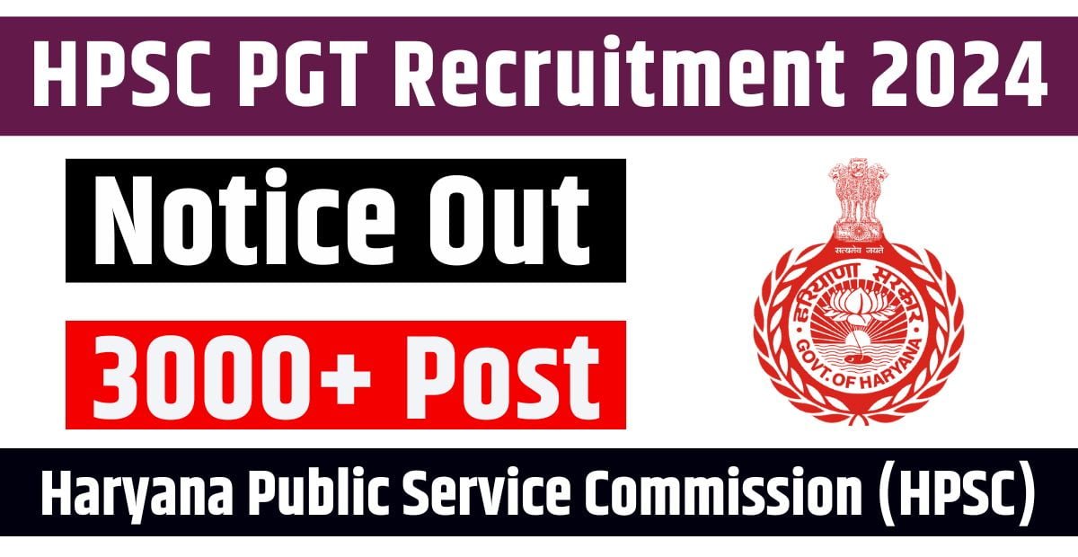 Hpsc Pgt Recruitment Eligibility Details Apply Online