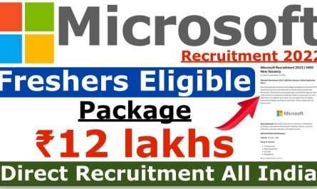 Microsoft Recruitment 2022 | 1465 New Vacancy