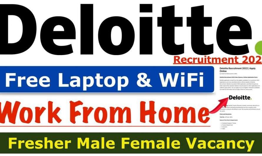 Deloitte Recruitment 2022 | Apply Online
