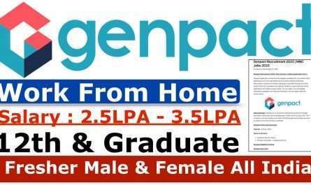 Genpact Work from Home Job 2022