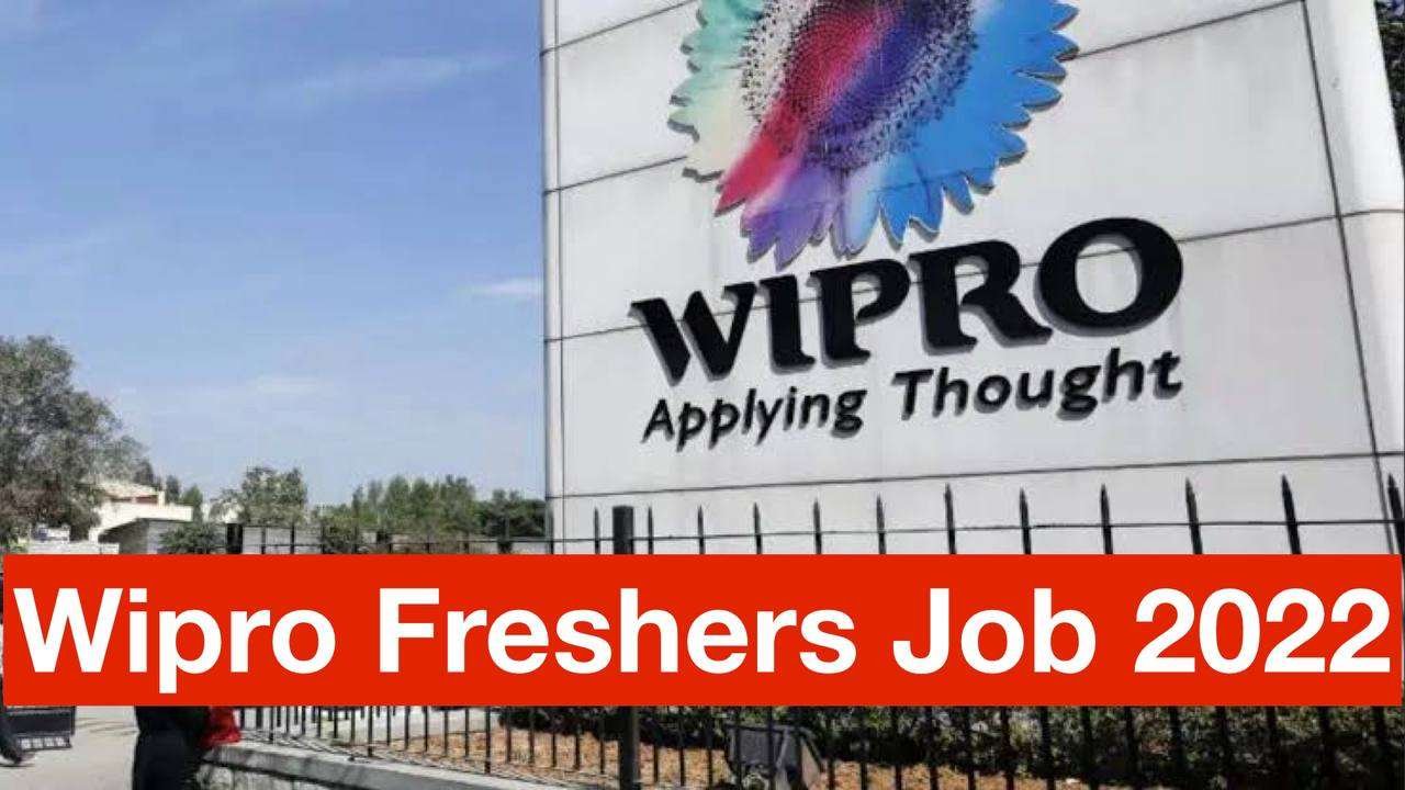 Wipro New Vacancy 2022 Wipro Freshers Jobs Apply Online