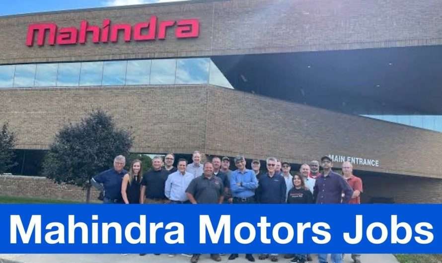 Mahindra Motors Recruitment 2022: महिंद्रा मोटर्स भर्ती 2022 Career@Mahindramotors