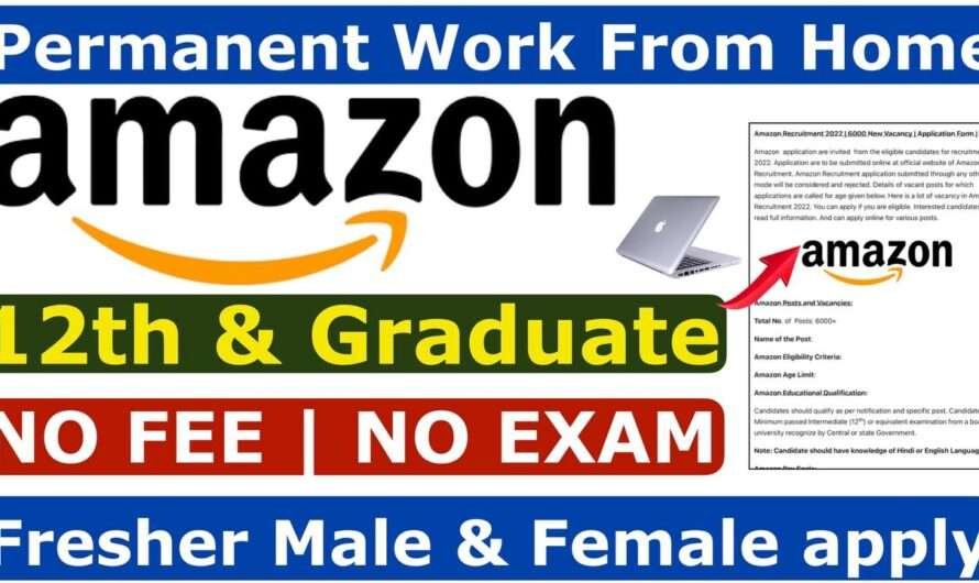 Amazon Jobs 2023 >> Amazon Work from Home Jobs 2023