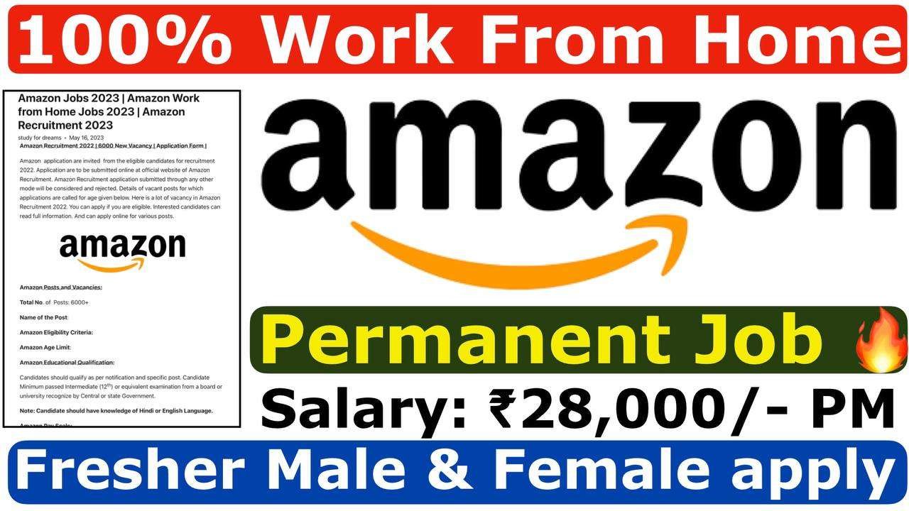 amazon-vacancy-2023-100-work-from-home-fresher-job