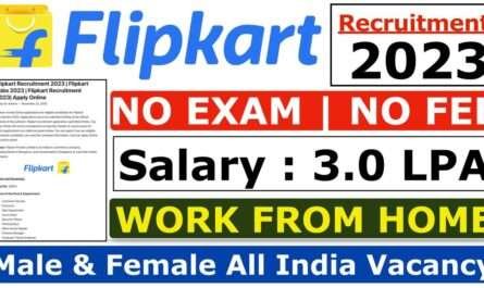Flipkart New Vacancy 2023