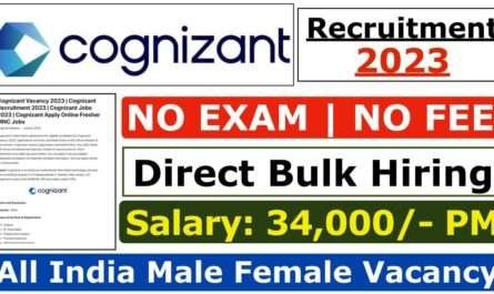 Cognizant New Recruitment 2023
