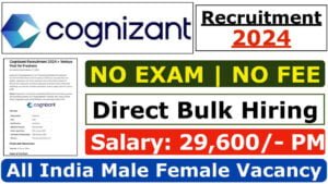 Cognizant Recruitment 2024