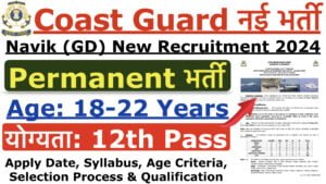 Indian Coast Guard Navik GD Recruitment 2024