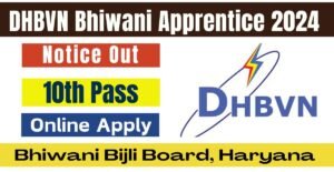 DHBVN Bhiwani Apprentice