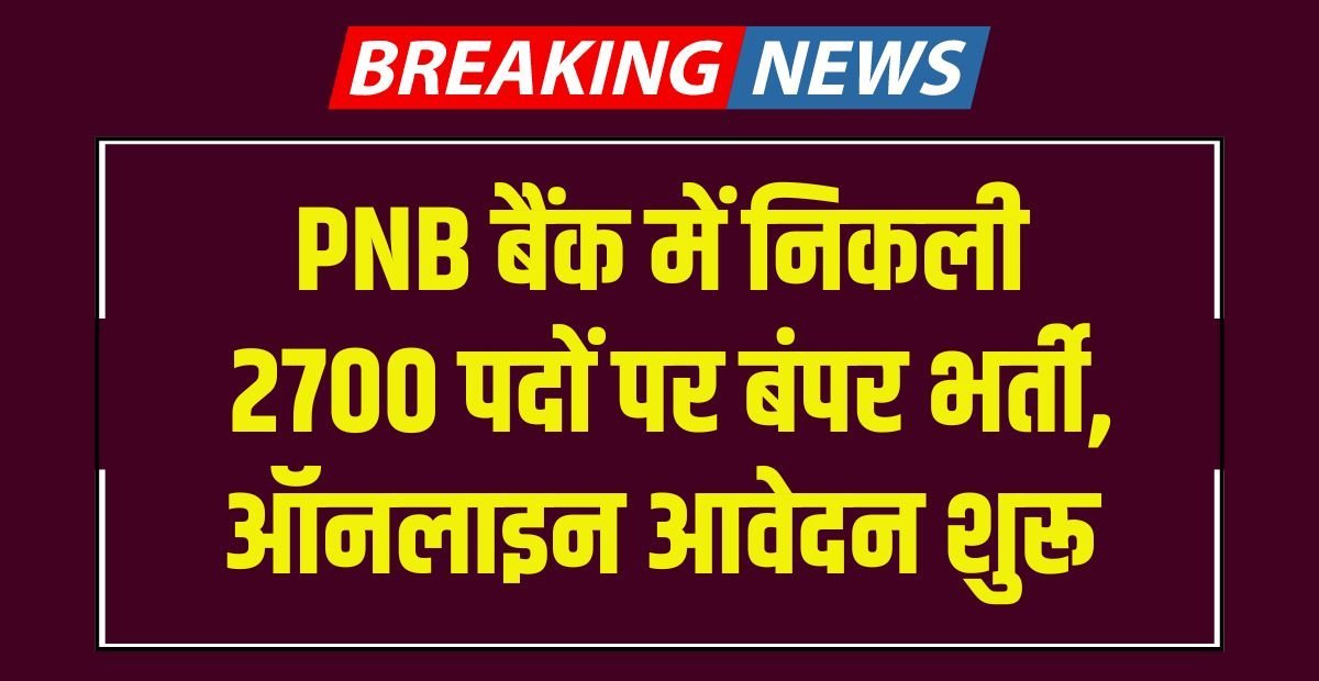 PNB Apprentice Recruitment