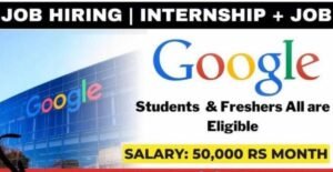 Google Hiring Freshers 2024