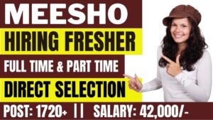 Meesho Hiring Freshers