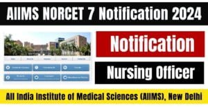 AIIMS NORCET 7