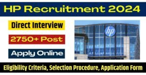 HP Recruitment 2024