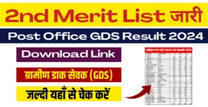 India Post GDS Merit List