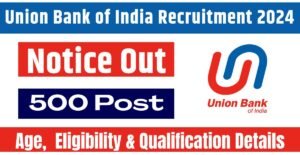 Union Bank of India Recruitment 2024