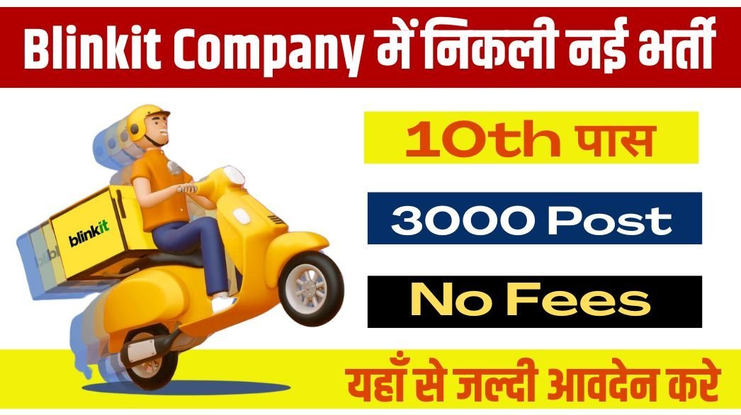 Blinkit company job Vacancy 2024