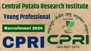 Central Potato Research Institute Recruitment
