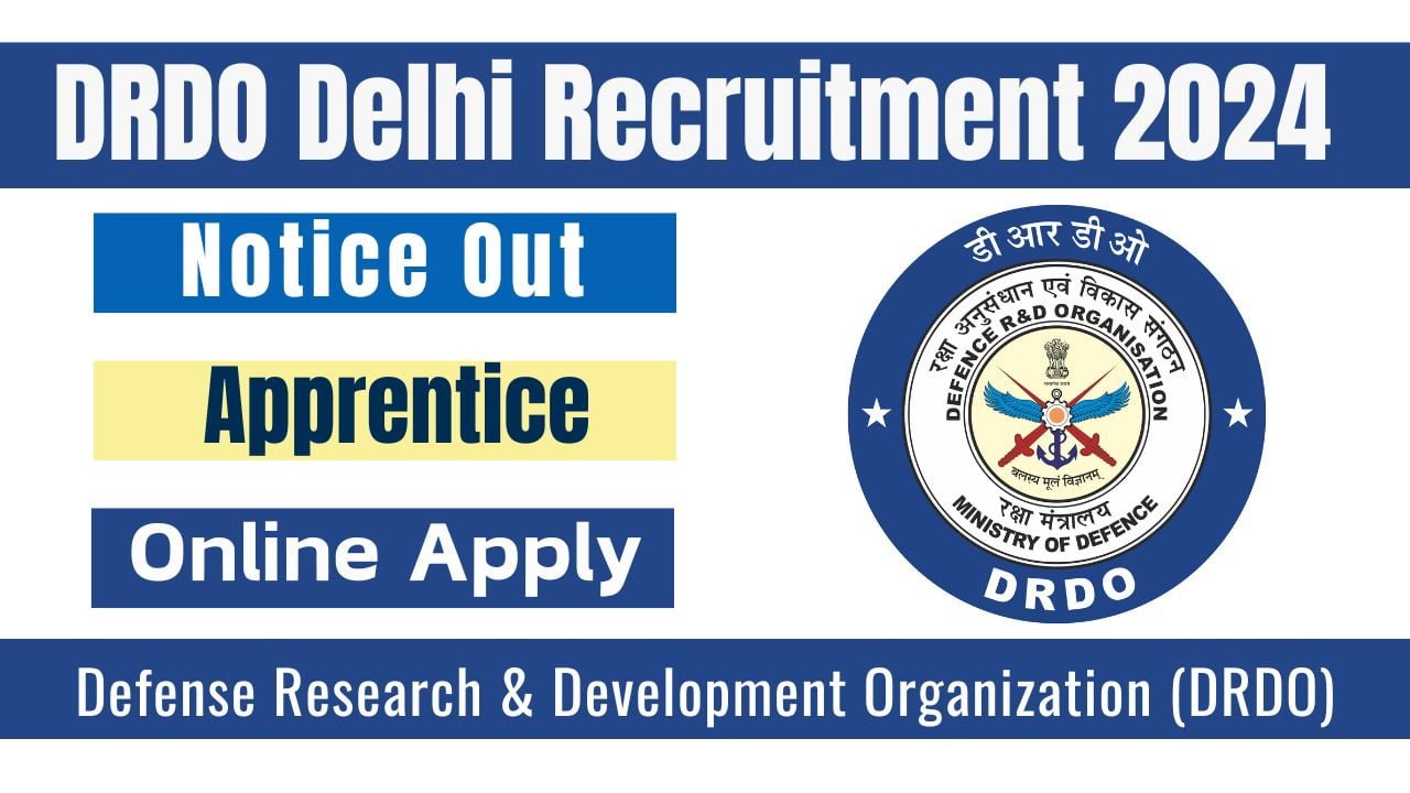 DRDO Apprentice Recruitment 2024
