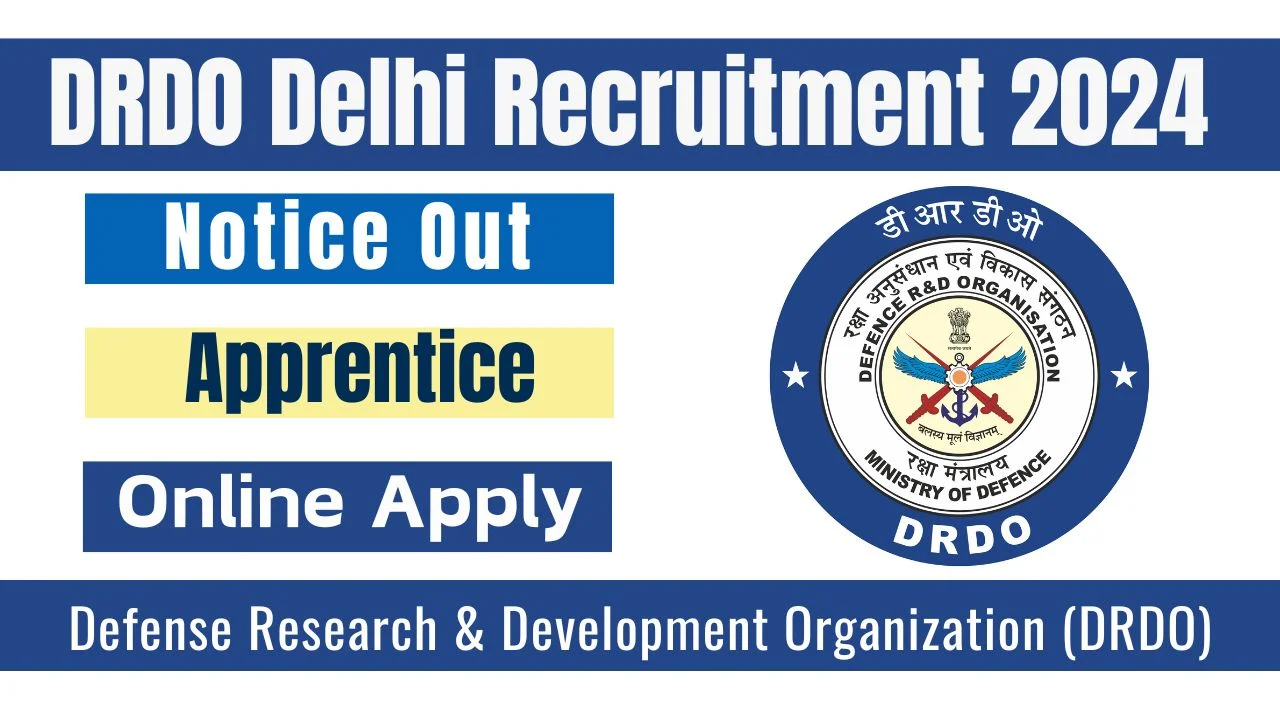 DRDO Apprentice Recruitment 2024