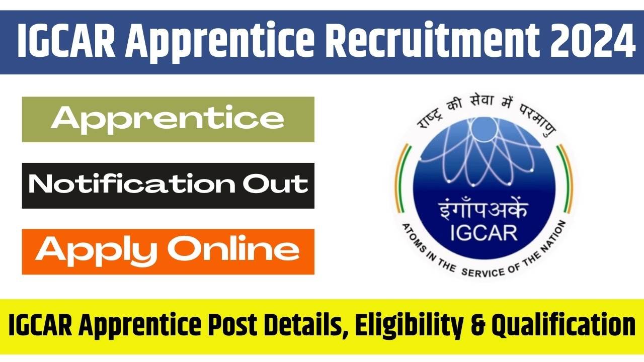 IGCAR Apprentice Recruitment