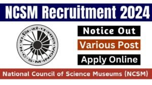 NCSM Recruitment