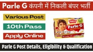 Parle G Recruitment