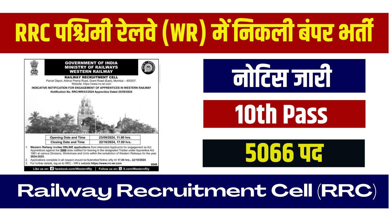 RRC WR Apprentice Recruitment