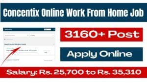Concentix Online Work From Home jobs
