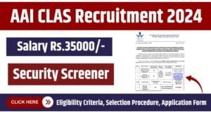 AAI CLAS Security Screener Recruitment