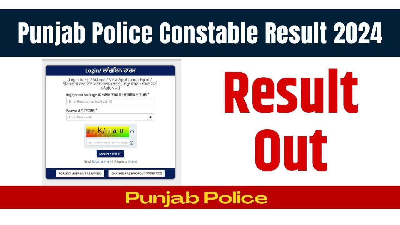 Punjab Police Constable Result