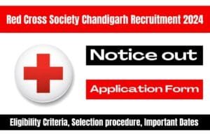 Red Cross Society Chandigarh Recruitment
