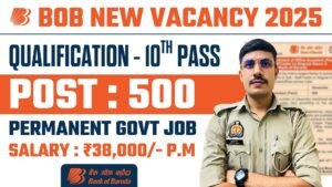 Bank of Baroda Recruitment 2025