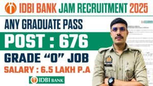 IDBI JAM Recruitment 2025