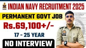 Indian Navy Sailors Recruitment 2025