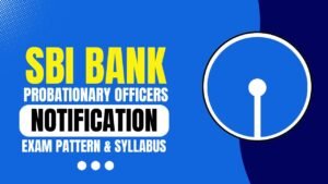 SBI Bank PO Recruitment 2025