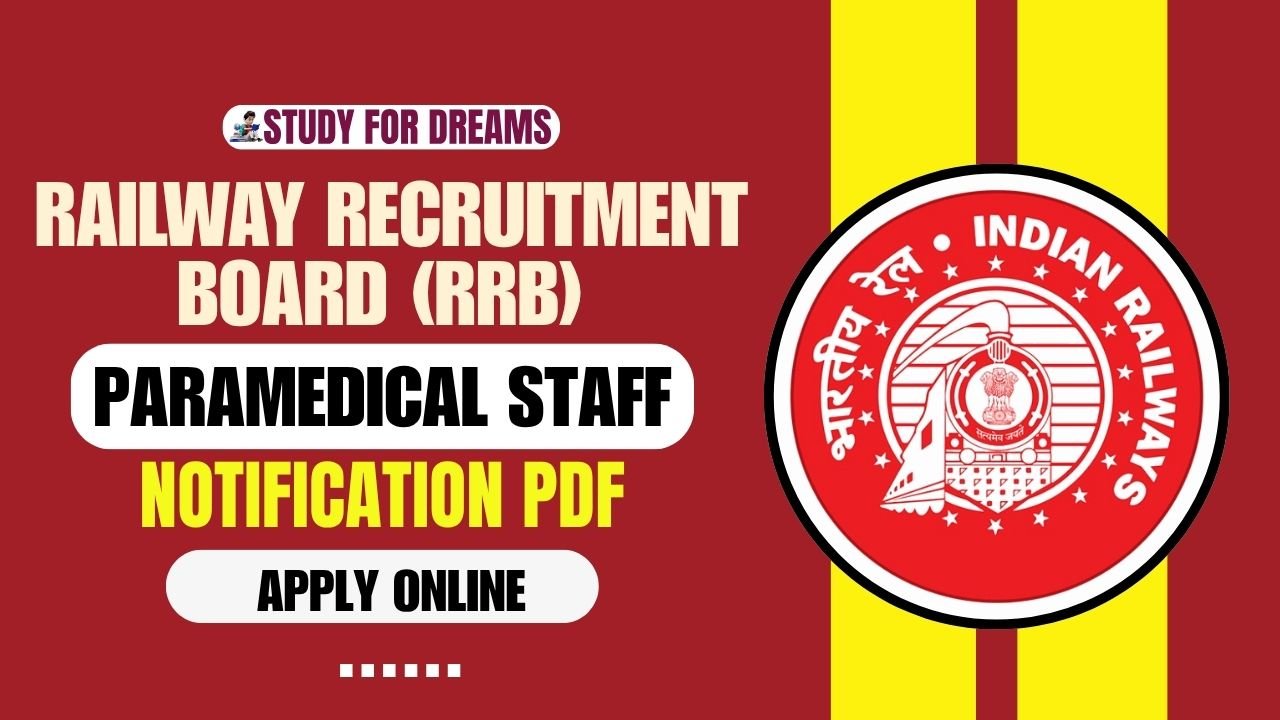 RRB Paramedical Staff Recruitment 2025