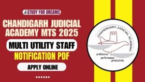 Chandigarh Judicial Academy Recruitment 2025