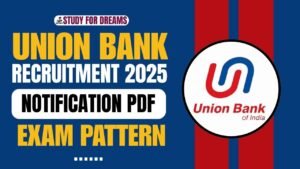 Union Bank of India Recruitment 2025