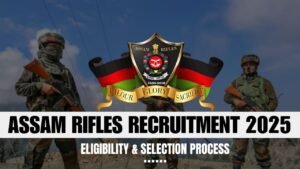 Assam Rifles Sports Quota Recruitment 2025
