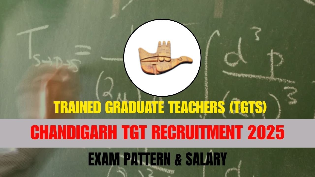 chandigarh tgt recruitment 2025