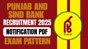 Punjab and Sind Bank LBO Recruitment 2025