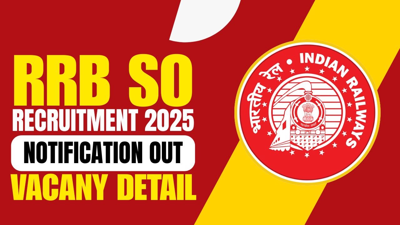 RRB Section Controller Recruitment 2025