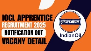 IOCL NR Apprentice Recruitment 2025