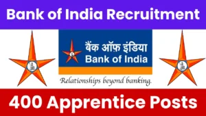 Bank of India Apprentice Recruitment 2025
