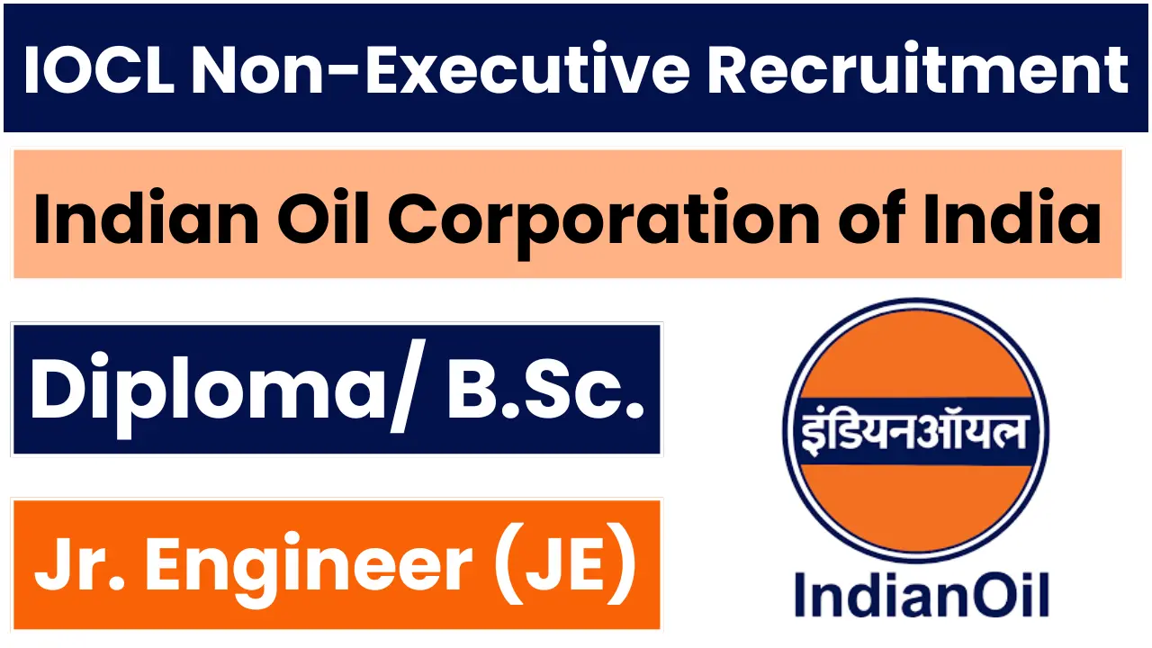 IOCL Non-Executive Recruitment 2025-26