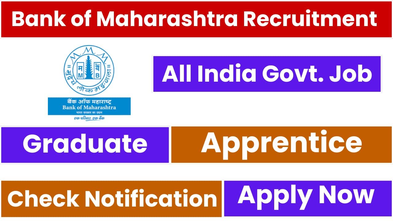 Bank of Maharashtra Recruitment 2026