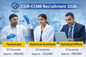 CSIR-CCMB Recruitment 2026
