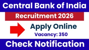 Central Bank of India Recruitment 2026