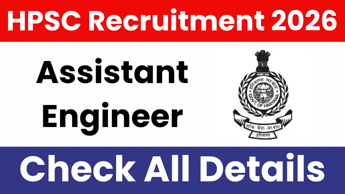 Haryana HPSC Recruitment 2026